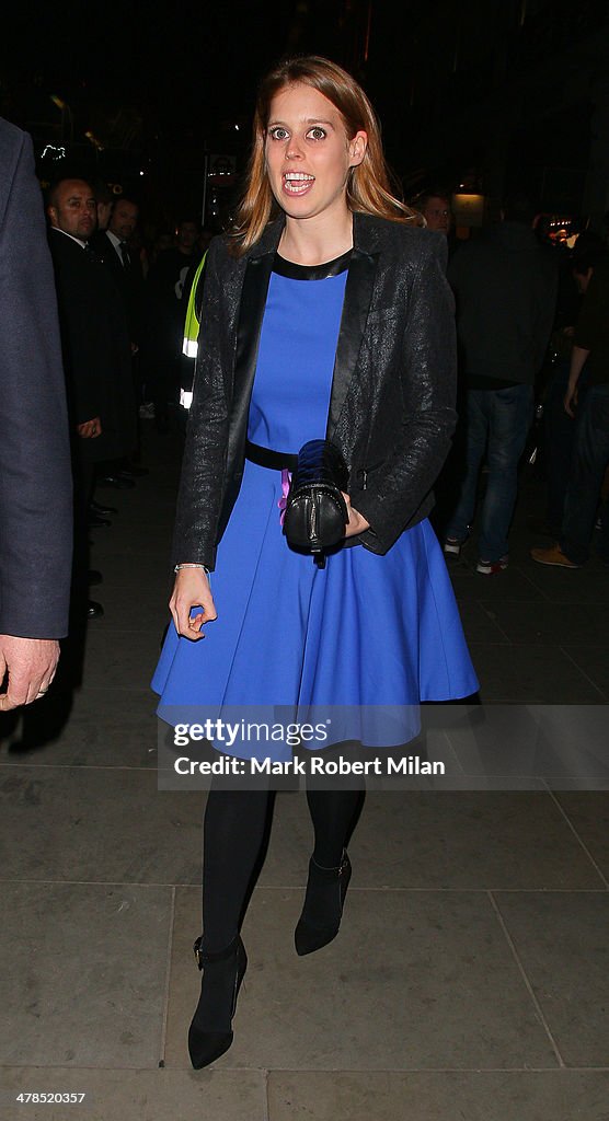 Celebrity Sightings In London - March 13, 2014