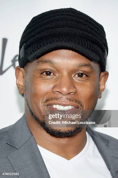 Sway Calloway attends Logo's "Trailblazer Honors" 2015 at the Cathedral of St. John the Divine on June 25, 2015 in New York City.