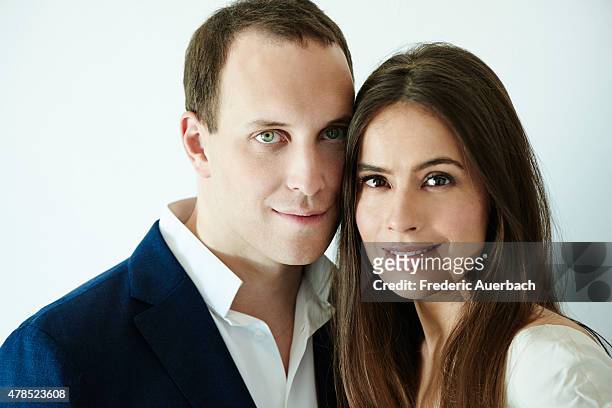 Actress Sophie Winkelman, also referred to as the Lady Frederick Windsor, is photographed with her husband Lord Frederick Windsor for Self Assignment...
