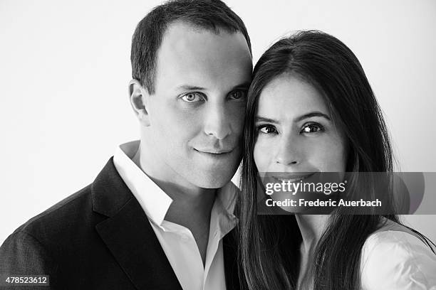 Actress Sophie Winkelman, also referred to as the Lady Frederick Windsor, is photographed with her husband Lord Frederick Windsor for Self Assignment...