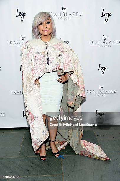 Raven-Symone attends Logo's "Trailblazer Honors" 2015 at the Cathedral of St. John the Divine on June 25, 2015 in New York City.