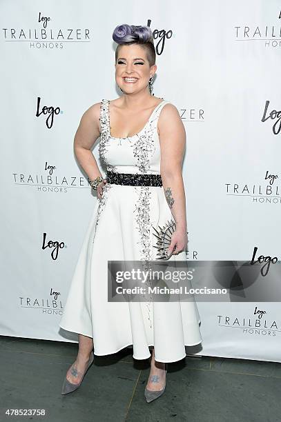 Kelly Osbourne attends Logo's "Trailblazer Honors" 2015 at the Cathedral of St. John the Divine on June 25, 2015 in New York City.