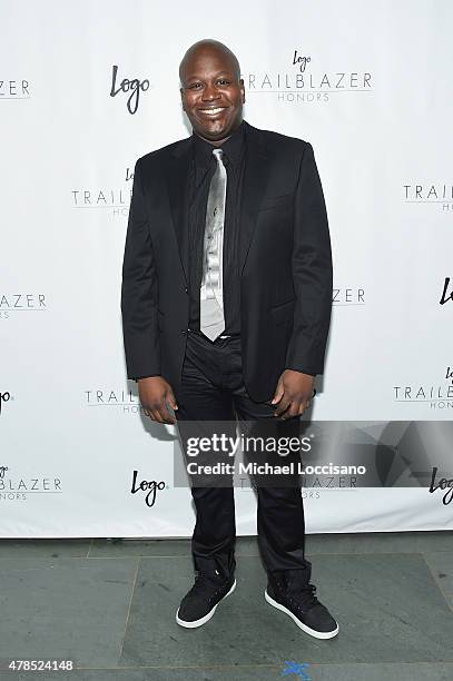 Tituss Burgess attends Logo's "Trailblazer Honors" 2015 at the Cathedral of St. John the Divine on June 25, 2015 in New York City.