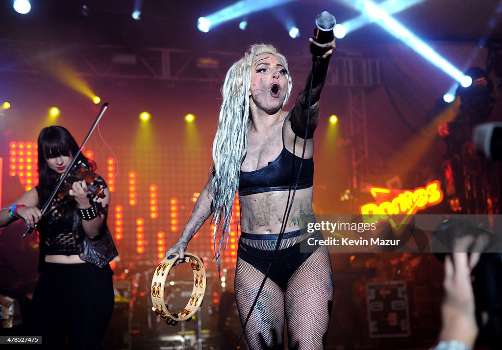 Lady Gaga Performs On The Doritos #BoldStage In An Exclusive Performance Benefitting Her Born This Way Foundation