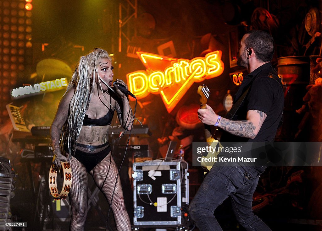 Lady Gaga Performs On The Doritos #BoldStage In An Exclusive Performance Benefitting Her Born This Way Foundation