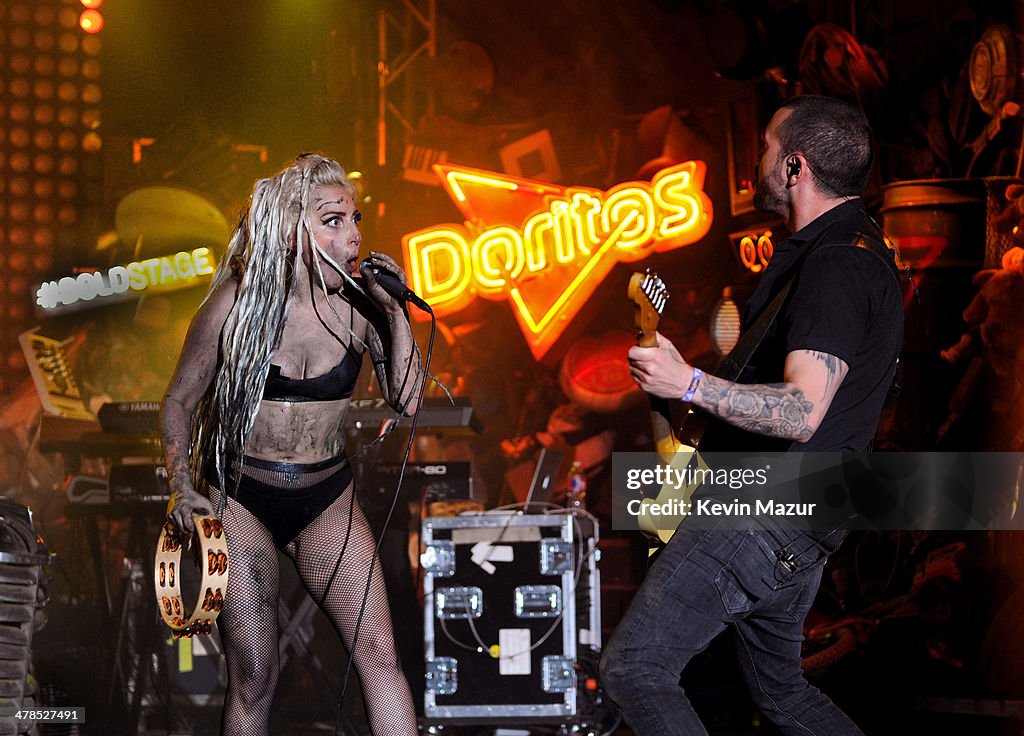 Lady Gaga Performs On The Doritos #BoldStage In An Exclusive Performance Benefitting Her Born This Way Foundation