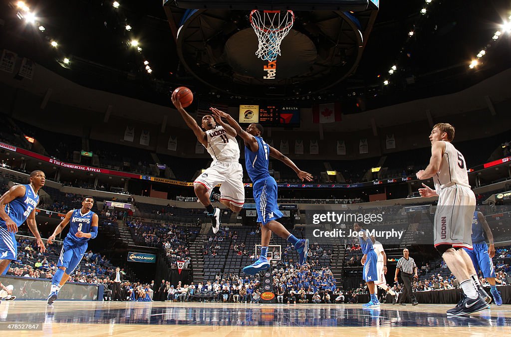 AAC Basketball Tournament - Quarterfinal Round - Connecticut v Memphis