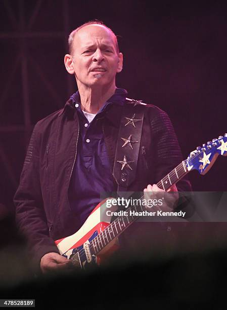 Musician Wayne Kramer performs onstage at the USPS Hendrix Stamp Event + Los Lonely Boys during the 2014 SXSW Music, Film + Interactive at Butler...