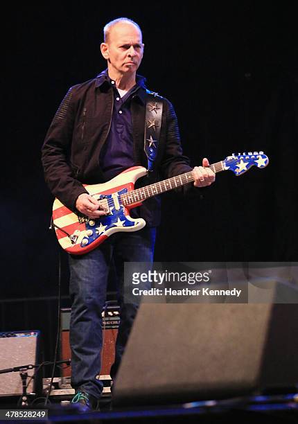 Musician Wayne Kramer performs onstage at the USPS Hendrix Stamp Event + Los Lonely Boys during the 2014 SXSW Music, Film + Interactive at Butler...