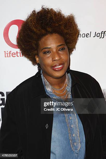 Singer/actress Macy Gray attends the premiere screening and cocktail reception of the Lifetime original movie "The Grim Sleeper" at American Film...