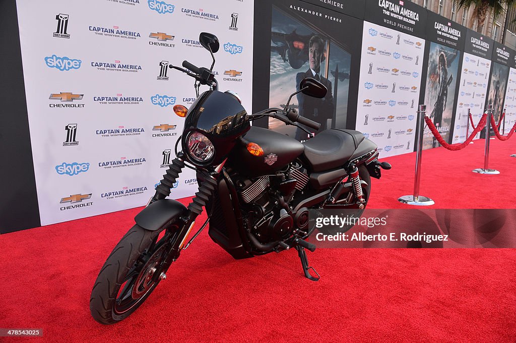 Marvel's "Captain America: The Winter Soldier" Premiere - Red Carpet