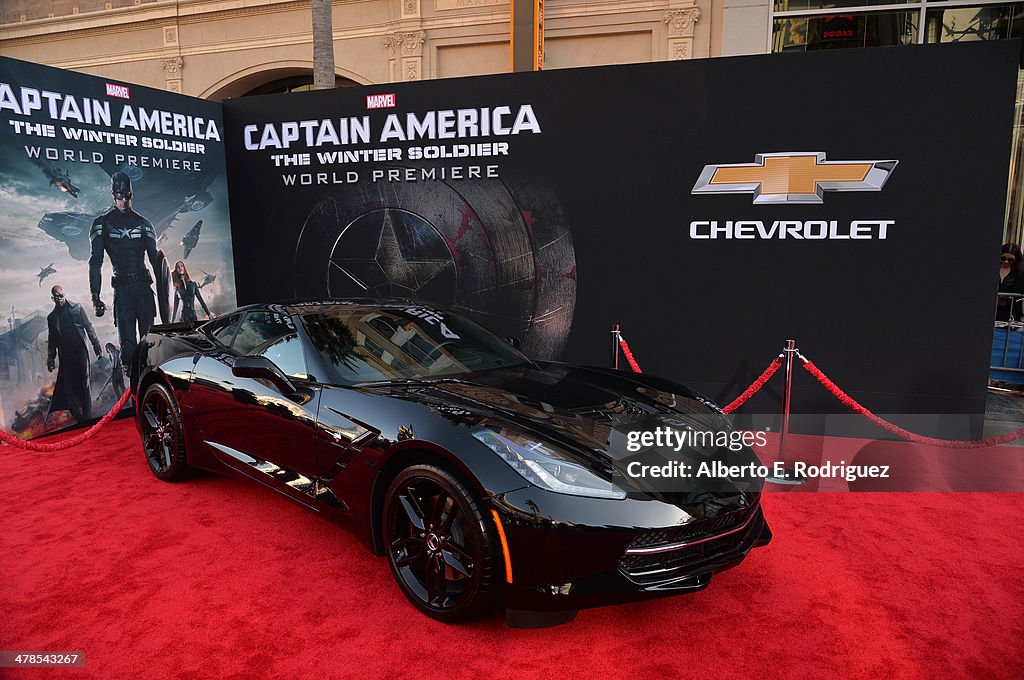 Marvel's "Captain America: The Winter Soldier" Premiere - Red Carpet