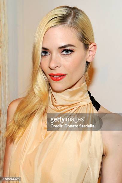 Actress Jaime King celebrates the launch of Hunters Alley at The Unique Space on March 13, 2014 in Los Angeles, California.
