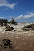 liphi water falls in champasak southern of laos