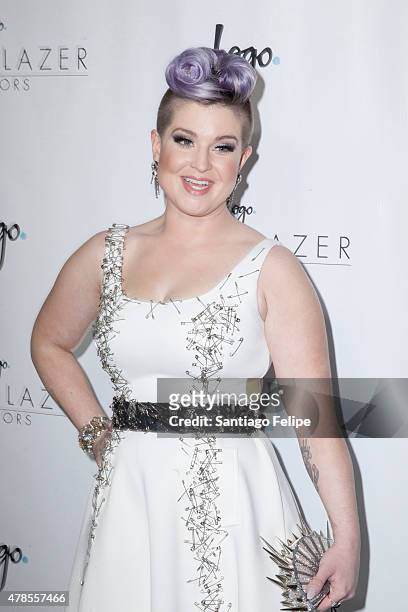 Kelly Osbourne attends Logo TV's "Trailblazers" at the Cathedral of St. John the Divine on June 25, 2015 in New York City.