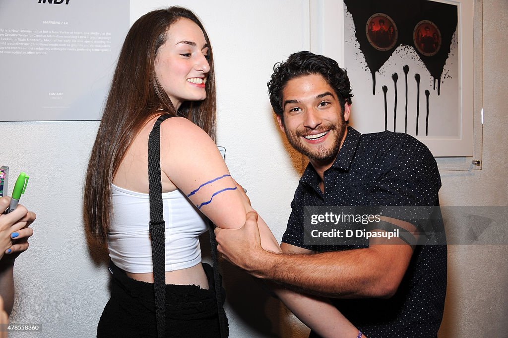 Teen Wolf Grand Opening Of Fan Art Exhibit At NYC Art Directors Club