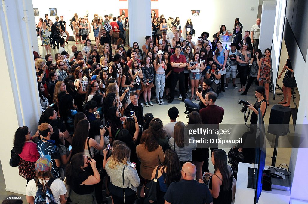 Teen Wolf Grand Opening Of Fan Art Exhibit At NYC Art Directors Club