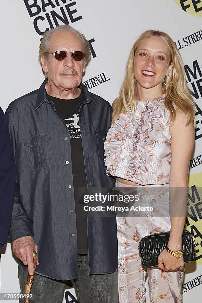 Director Larry Clark and actress Chloe Sevigny attend the "Kids" 20th Anniversary Screening during BAMcinemaFest 2015 at BAM Peter Jay Sharp Building...