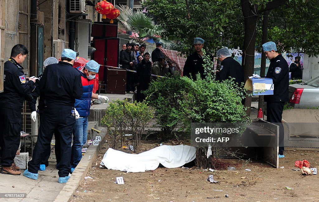 CHINA-HUNAN-CRIME-UNREST