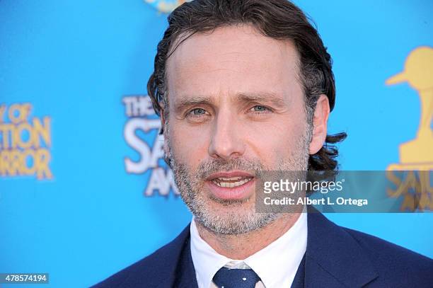Actor Andrew Lincoln attends the 41st Annual Saturn Awards at The Castaway on June 25, 2015 in Burbank, California.