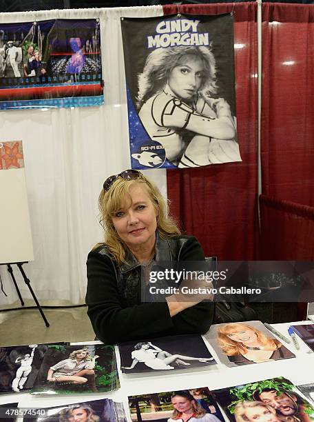 Cindy Morgan attends Florida Supercon at the Miami Beach Convention Center on June 25, 2015 in Miami Beach, Florida.