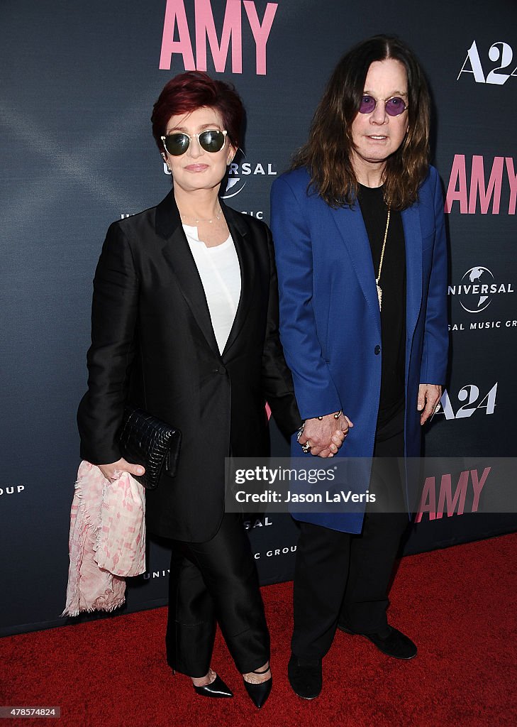 "Amy" U.S. Premiere Hosted By Lucian Grainge CBE, Universal Music Group And A24