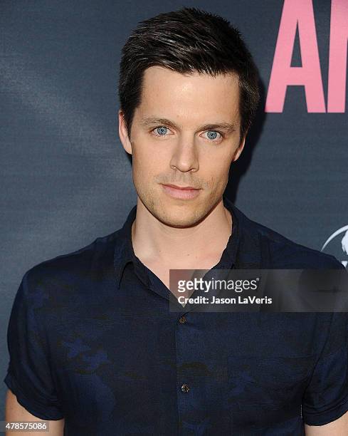 Actor Nick Jandl attends the premiere of "Amy" at ArcLight Cinemas on June 25, 2015 in Hollywood, California.