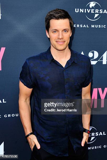 Nick Jandl attends the Premiere Of A24 Films 'Amy' at ArcLight Cinemas on June 25, 2015 in Hollywood, California.