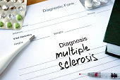 Diagnosis multiple sclerosis  and pills.