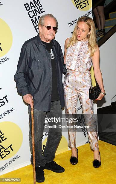 Director Larry Clark and actress and Chloe Sevigny attend BAMcinemaFest 2015 'Kids' 20th Anniversary Screening at BAM Peter Jay Sharp Building on...