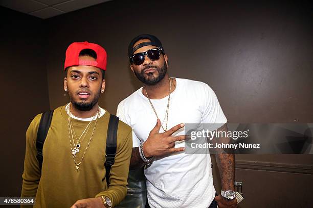 SpinKing and Jim Jones attend Stage 48 on June 25 in New York City.