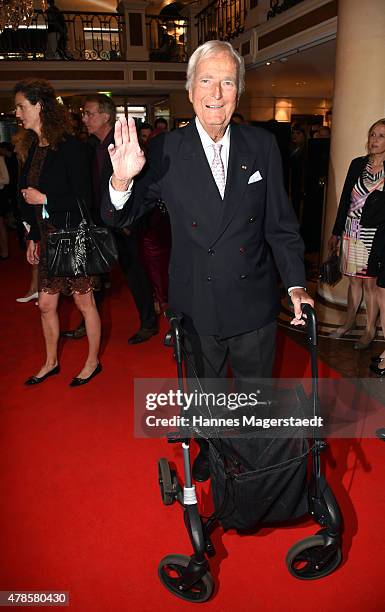 Martin Boettcher attends the Opening Night of the Munich Film Festival 2015 at Bayerischer Hof on June 25, 2015 in Munich, Germany.