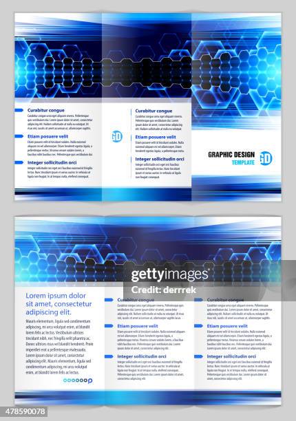 graphic design template - newspaper layout stock illustrations