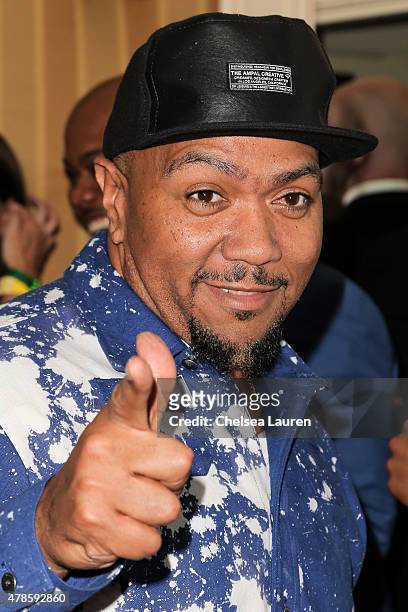 Rapper Timbaland arrives at the 28th annual ASCAP rhythm and sould music awards at The Beverly Hilton hotel on June 25, 2015 in Beverly Hills,...