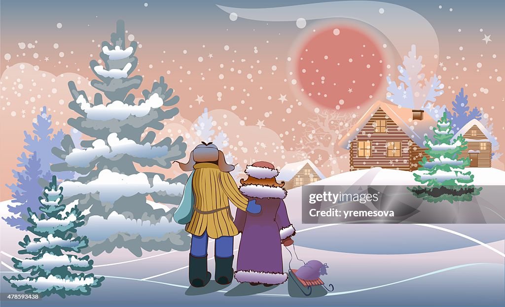 Winter Sunset