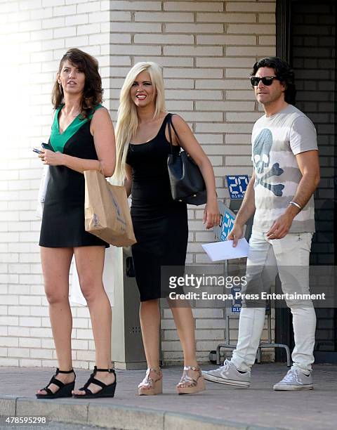 Ylenia Padilla and Tono Sanchis are seen on June 25, 2015 in Madrid, Spain.