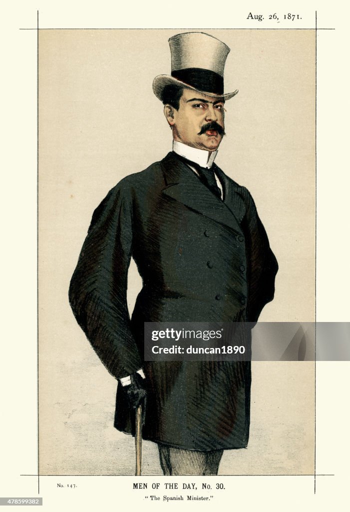 Vanity Fair Print of Don Manuel Rances Y Villanueva