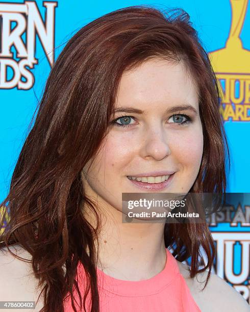 Actress Magda Apanowicz attends the 41st annual Saturn Awards at The Castaway on June 25, 2015 in Burbank, California.