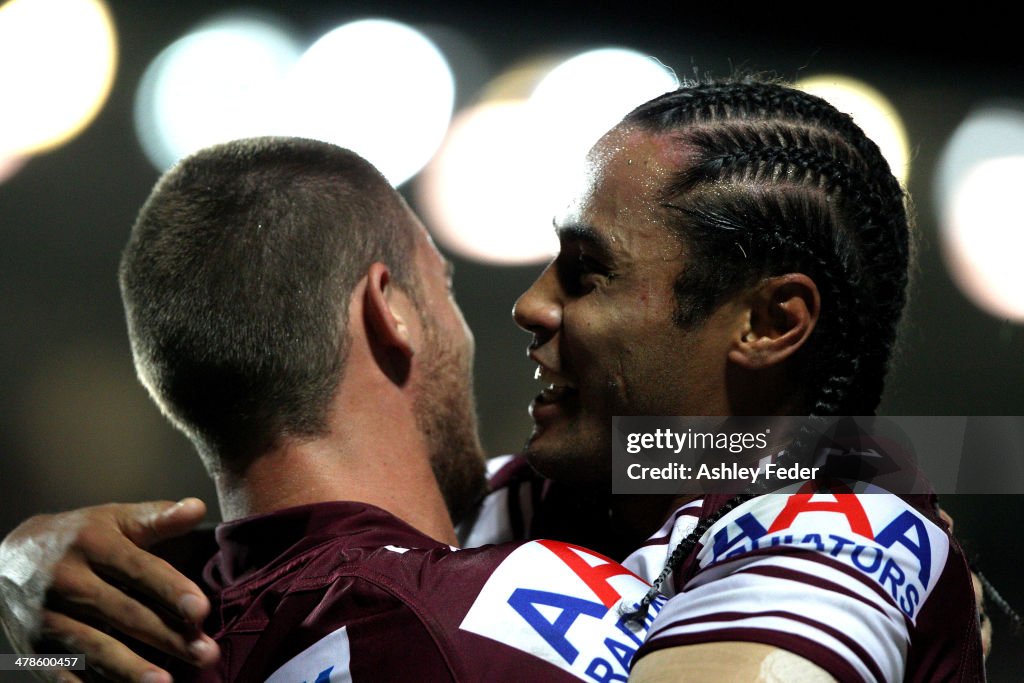 NRL Rd 2 - Sea Eagles v Rabbitohs