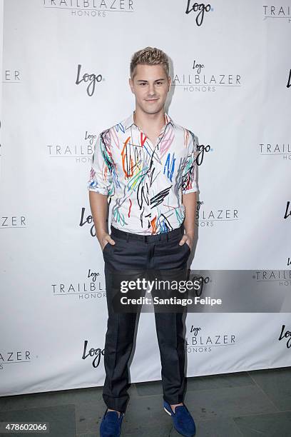 Michael J. Willett attends Logo TV's "Trailblazers" at the Cathedral of St. John the Divine on June 25, 2015 in New York City.