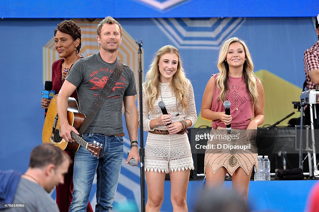 Dierks Bentley Performs On ABC's "Good Morning America"