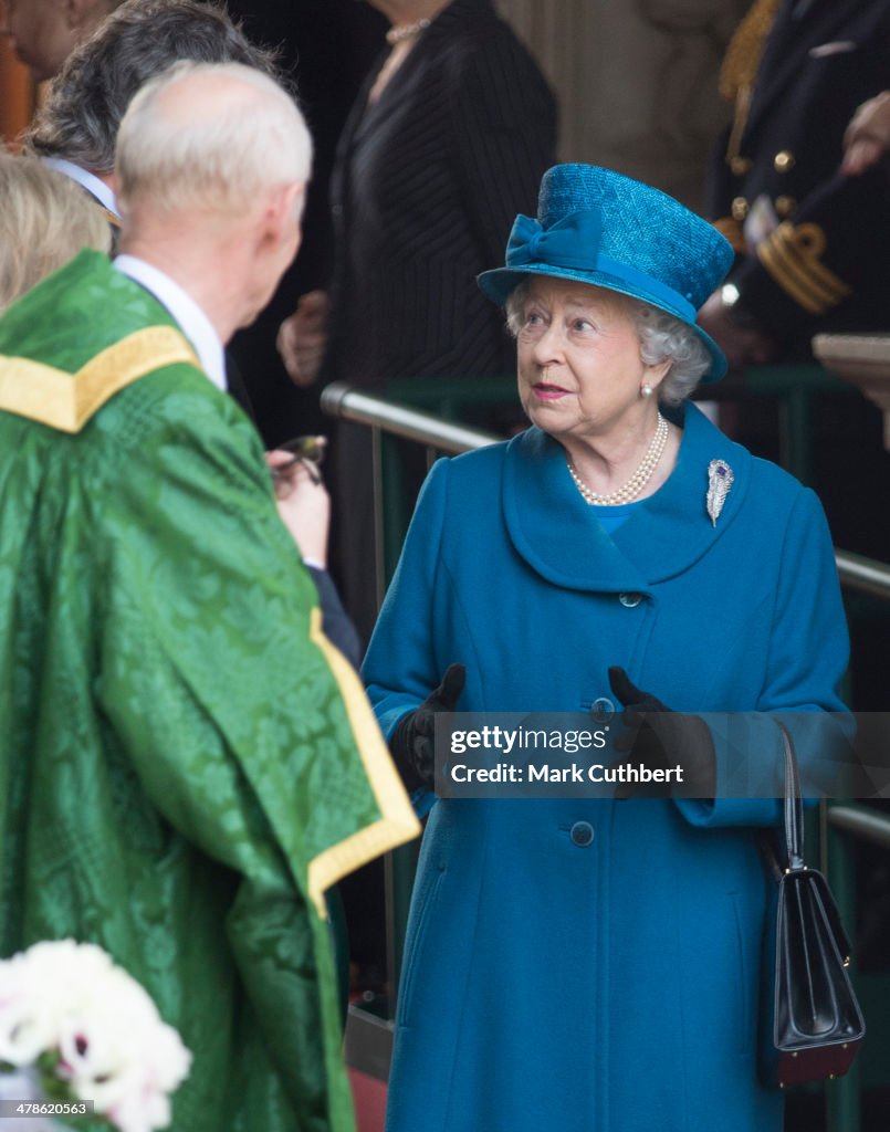 The Queen And Duke Of Edinburgh Visit Royal Holloway