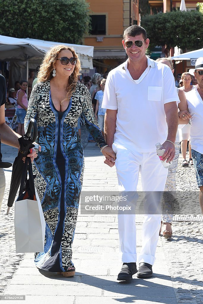 Mariah Carey And James Packer Sightings -  June 26, 2015