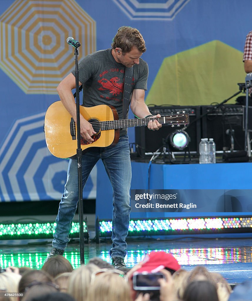 Dierks Bentley Performs On ABC's "Good Morning America"