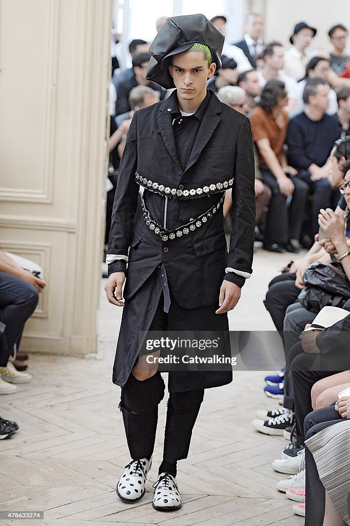 Comme Des Garcons Homme Plus - Mens Spring 2016 Runway - Paris Menswear Fashion Week