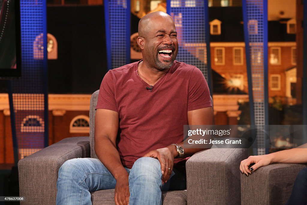 Darius Rucker Is A Guest Panelist On An all-new Episode Of "The Josh Wolf Show"