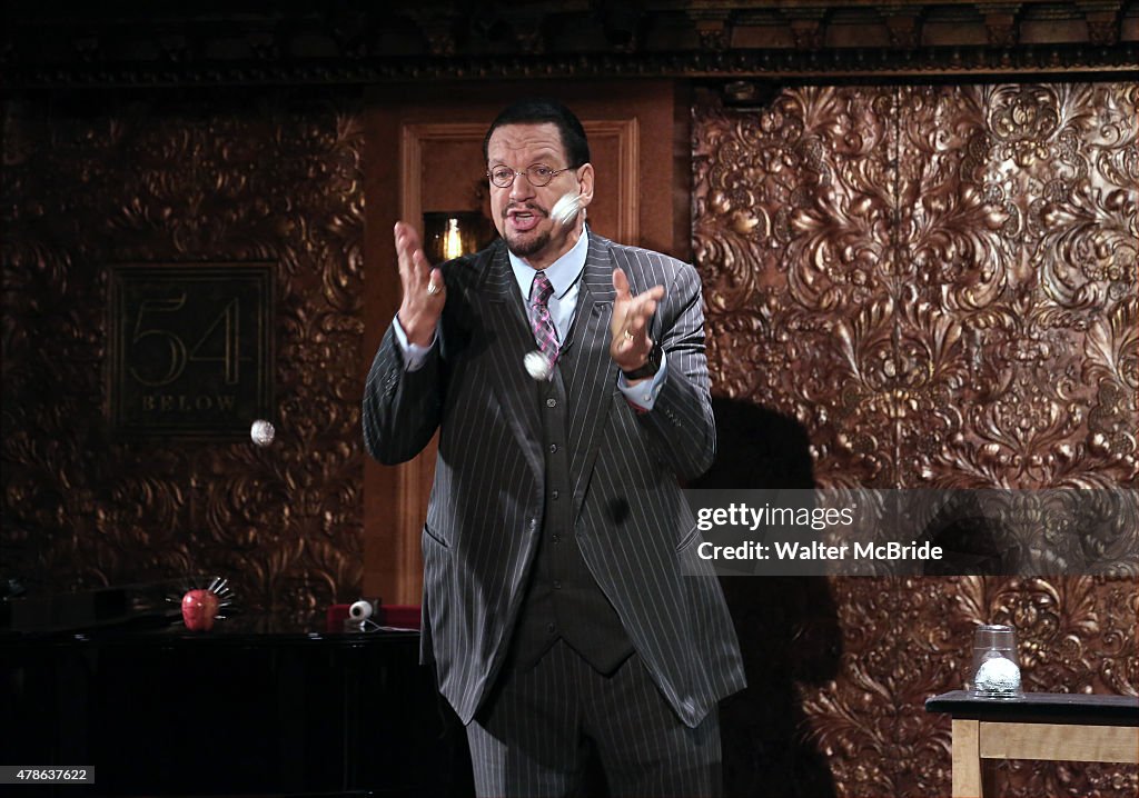 "Penn & Teller On Broadway" Preview Performance