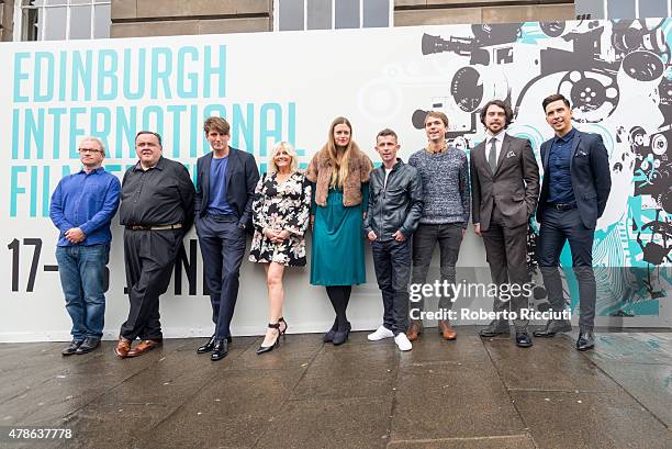 Harry Enfield, Steven O'Donnell, Morgan Watkins, Camille Coduri, Marianna Palka, Paul Brannigan, Joe Thomas, Ryan Cage and Russell Kane attend a...