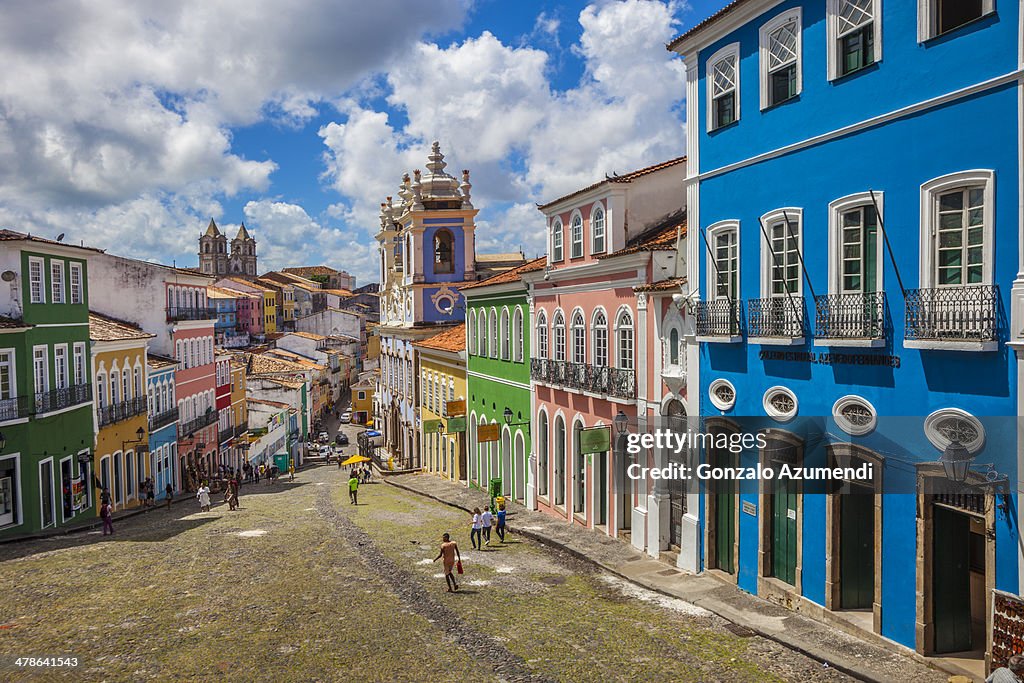 Pelourinho in Salvador de Bahia.