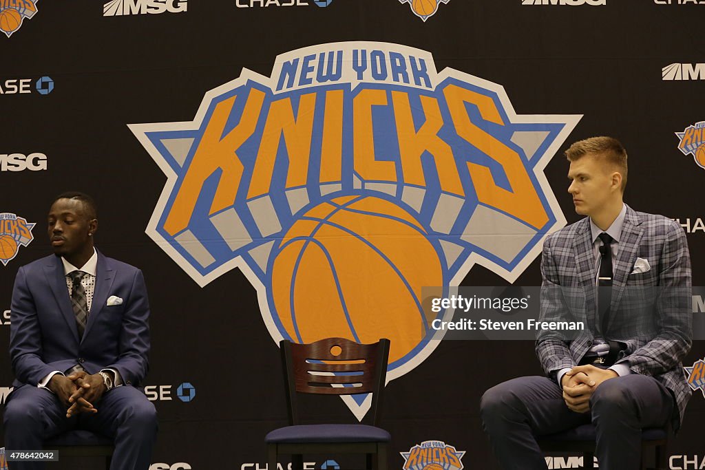 New York Knicks Draft Picks Press Conference